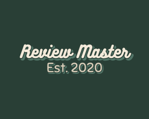 Review - Geek Podcast Wordmark logo design