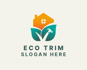 Eco Home Repair logo design