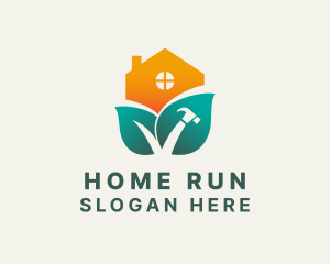 Eco Home Repair logo design