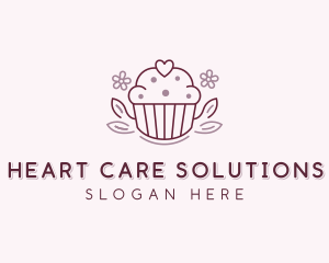 Lovely Cupcake Bakery logo design