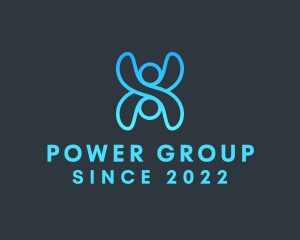 Human Group Foundation logo design