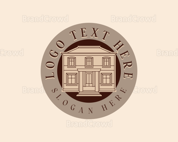 Classic Residential Architecture Logo