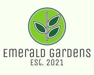 Seedling Nature Garden  logo design