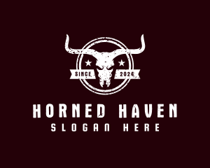 Animal Horn Ranch logo design