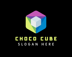 Generic 3D Cube Technology logo design