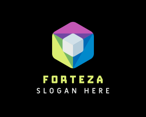 Generic 3D Cube Technology logo design