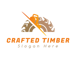 Woodwork - Planer Saw Woodwork logo design