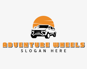 Car SUV Driving logo design