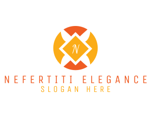 Modern Diamond Butterfly logo design