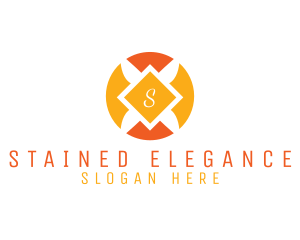 Modern Diamond Butterfly logo design