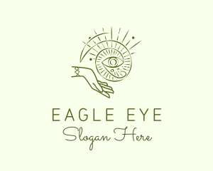 Mystical Eye Tarot logo design