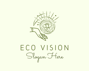 Mystical Eye Tarot logo design