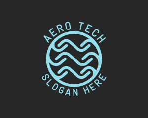 Tech Wave Company logo design