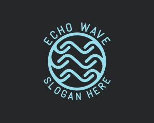 Tech Wave Company logo design