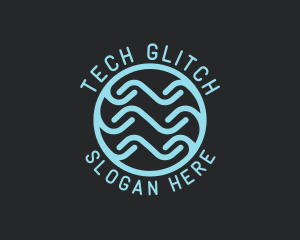 Tech Wave Company logo design