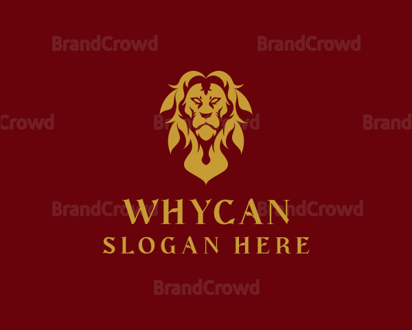 Monarch Lion Head Logo