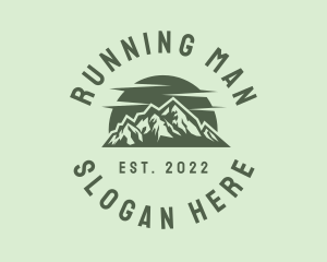 Hills - Peak Mountain Scenery logo design