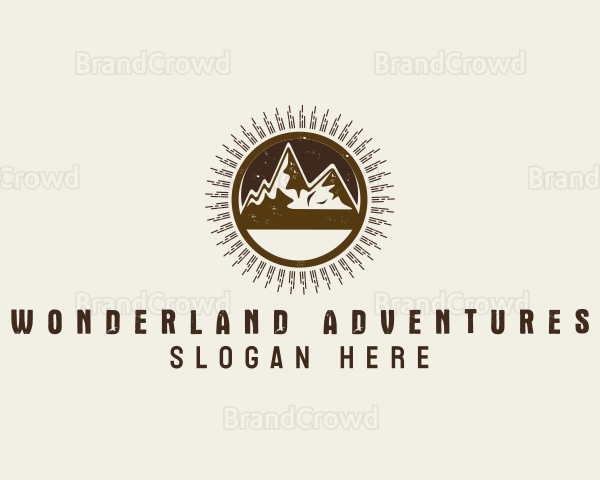 Mountain Peak Camping Logo