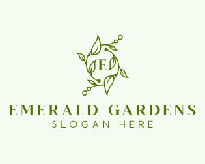 Wellness Herbal Leaves logo design