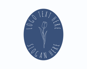 Perfume - Eco Floral Aesthetic logo design