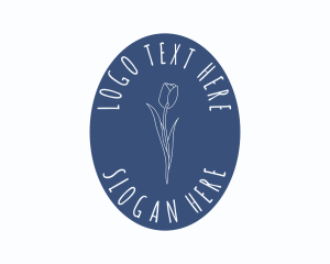 Eco Floral Aesthetic Logo