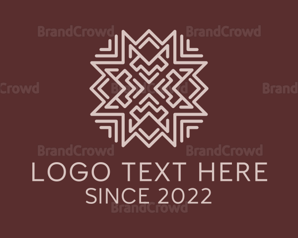 Artisan Textile Pattern Logo