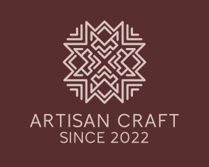 Artisan Textile Pattern logo design