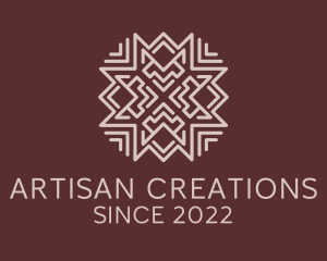 Artisan Textile Pattern logo design