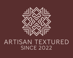 Artisan Textile Pattern logo design