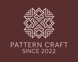 Artisan Textile Pattern logo design