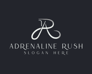 Elegant Letter AR Monogram logo design