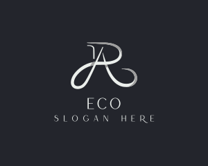Perfume - Elegant Letter AR Monogram logo design