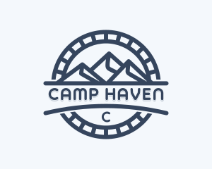 Mountain Reserve Camp logo design