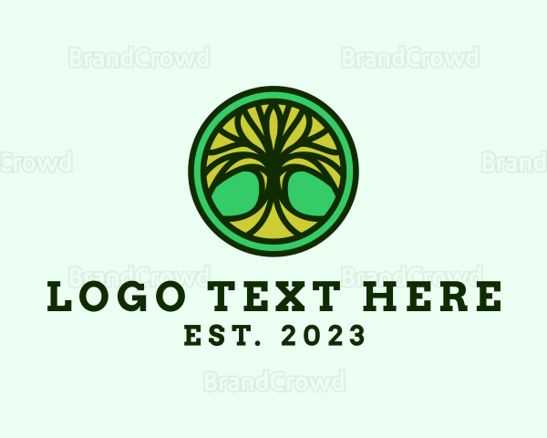 Forest Tree Nature Logo