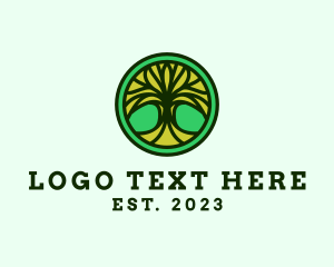 Eco Friendly - Forest Tree Nature logo design