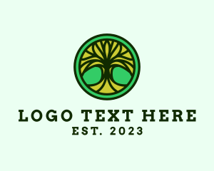 Environment Friendly - Forest Tree Nature logo design
