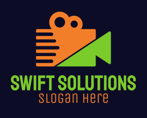 Swift - Fast Film Camera logo design