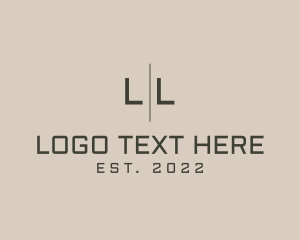 Lettermark - Modern Generic Company logo design