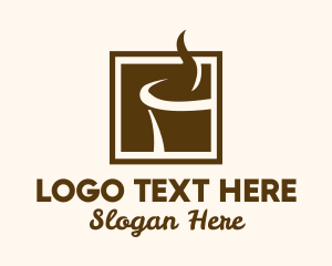 Picture - Hot Brewed Coffee Cafe logo design