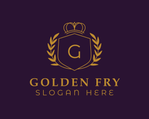 Golden Shield Academy logo design