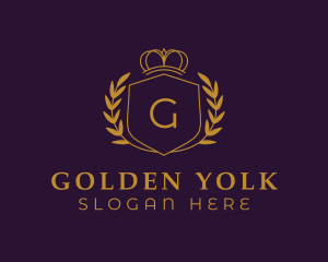 Golden Shield Academy logo design