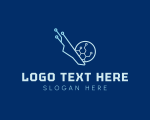 Branding - Tech Soccer Ball logo design