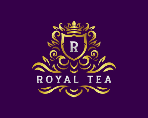 Royal Crown Crest logo design