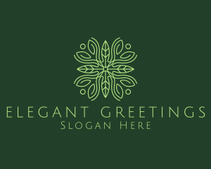 Elegant Leaves Organization logo design