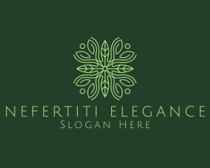 Elegant Leaves Organization logo design