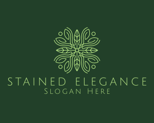 Elegant Leaves Organization logo design