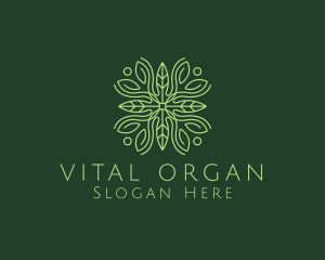 Elegant Leaves Organization logo design