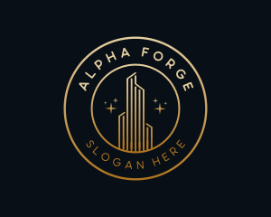 Elegant Luxury Building logo design