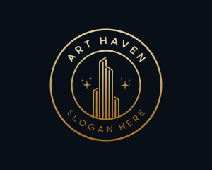 Elegant Luxury Building logo design