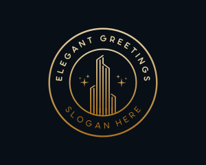 Elegant Luxury Building logo design